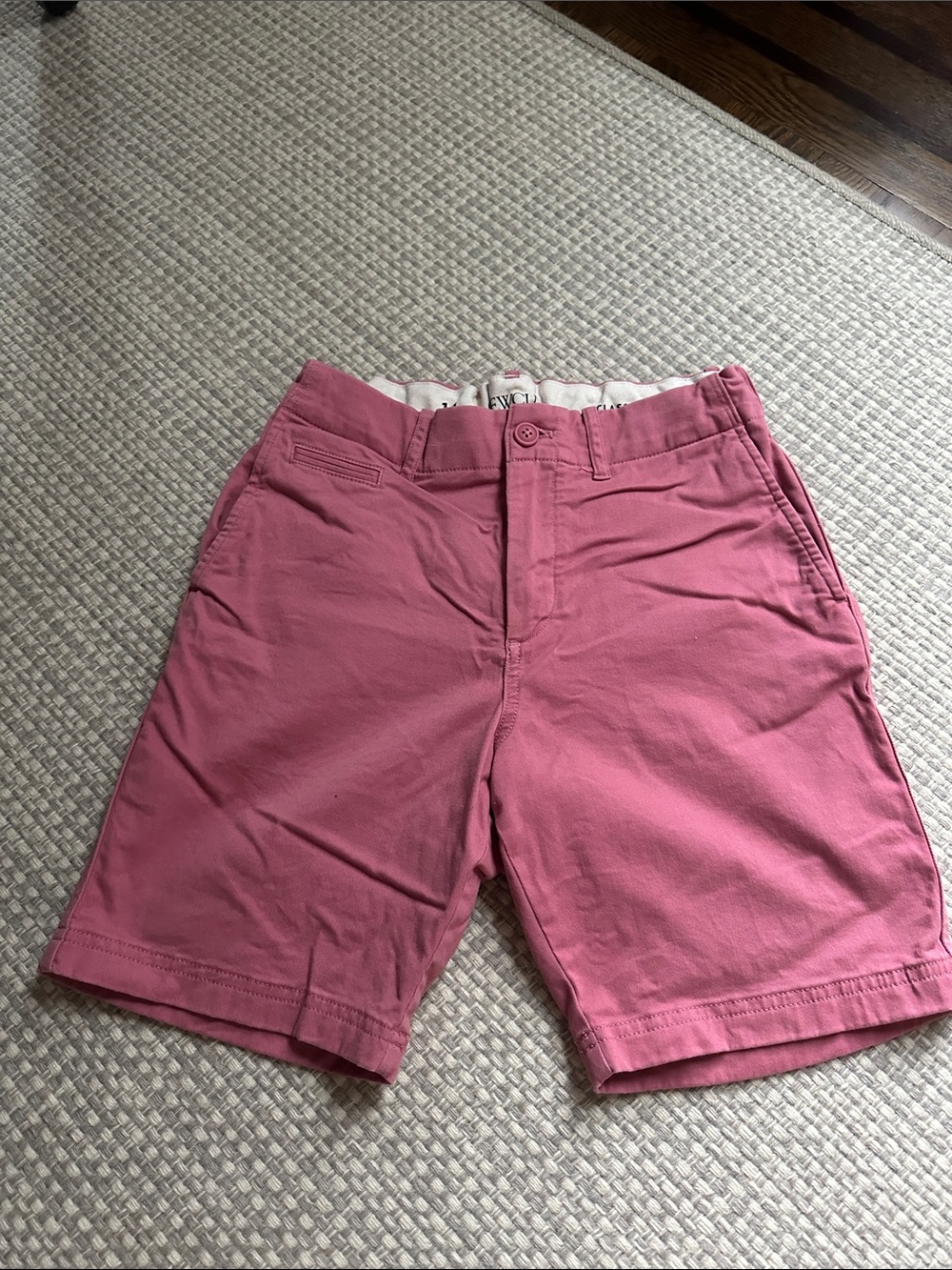 J. Crew Pink Kids Chino Shorts